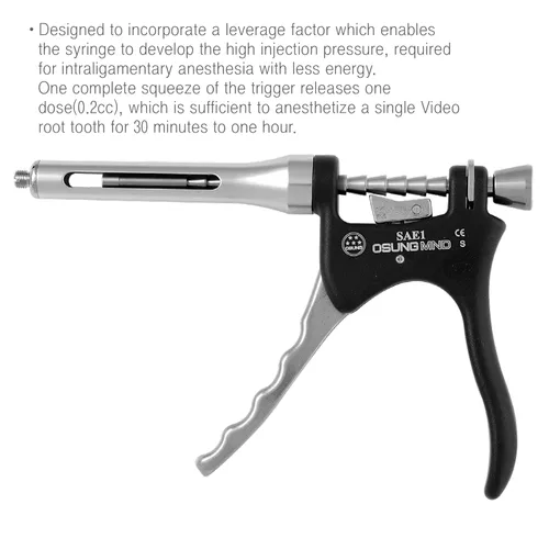 Vista 2 de Osung Jeringa intraligamentaria Deosy dental - SAE1