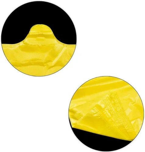 Vista 3 de LazyMe Bolsas para camisetas, bolsas de plástico con asas para compras de comestibles y venta al por menor, bolsas de plástico para negocio, 12x20