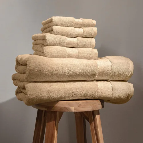 Vista 21 de Fabdreams Juego de toallas de baño 100% algodón orgánico de 2 piezas 700 g/m² Toallas extra grandes ultra suaves, suaves y absorbentes, duraderas