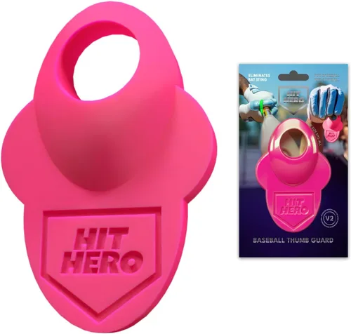 Vista 10 de Baseball Thumb Guard, Batters Batting Grip, Finger Guard, Accessory, Batting Protection, Reduce Bat Sting, Hitter, Tool, Bat, Hitting Accessory