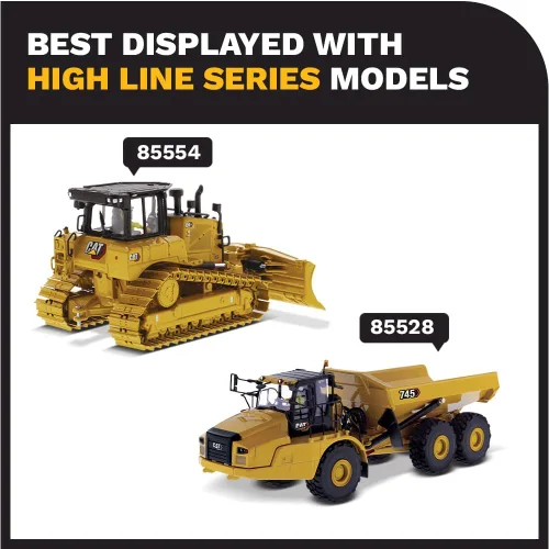 Vista 7 de Diecast Masters CAT Caterpillar 349F L XE Excavadora hidráulica con operador Línea alta Serie 1/50 Diecast Modelo 85943
