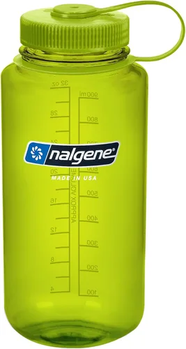 Vista 19 de Nalgene Sustain - Botella de agua de Tritan sin bisfenol A hecha con un 50 % de material derivado de restos de plástico, 32 fl oz, boca ancha