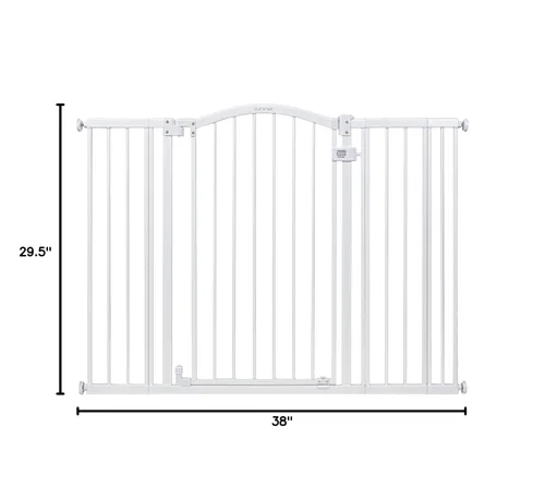 Vista 22 de Summer Infant - Valla de seguridad decorativa con puerta ideal para hogares con niños y mascotas