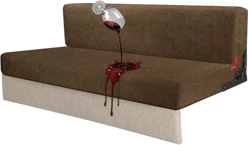 Vista 10 de Fundas de cojín 100 % impermeables para caravana, tela elástica, repuesto para asiento de cámper, funda de sofá lavable diseñada para banco de auto