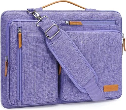 Vista 13 de MOSISO Bolsa de hombro protectora 360 para laptop, bolsa de computadora de 13 a 13.3 pulgadas compatible con MacBook, HP, Dell, Lenovo, Asus