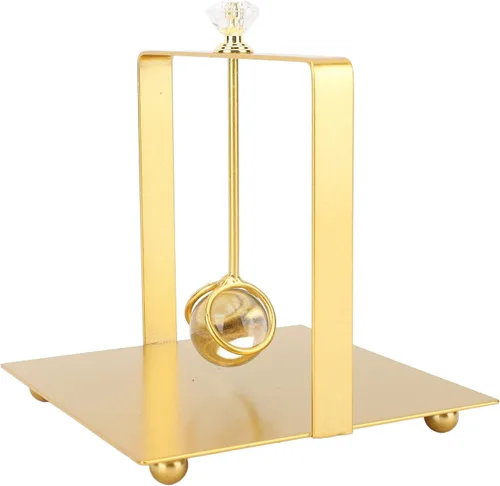 Vista 11 de Metal Napkin Holder with Weighted Arm, Elegant Square Paper Napkin Dispenser Modern Iron Decor for Table, Suitable for Home, Restaurants, Hotels