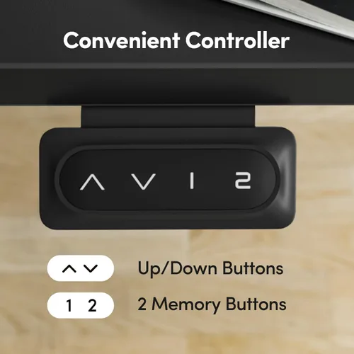 Vista 13 de BANTI Escritorio de pie de 55 x 24 pulgadas, mesa eléctrica de oficina en casa ajustable en altura ajustable, escritorio de pie con tablero