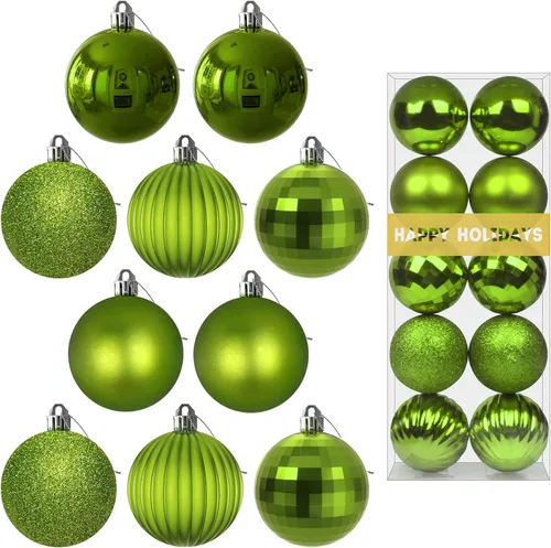 Vista 142 de GameXcel - esferas de Navidad para el árbol de Navidad - Decoraciones navideñas que no se rompen, unas perfectas esferas colgantes