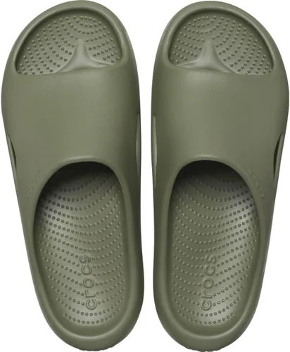 Vista 3 de Crocs Sandalias Deslizantes Mellow de Recuperación Unisex para Adultos Verde militar