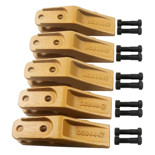 Vista 8 de BDI Wear Parts 6684447 Dientes de Cubo de Trinchera, Dientes de Enganche para Minicargadora y Retroexcavadora con Perno y Tuercas Unitooth/con Perno