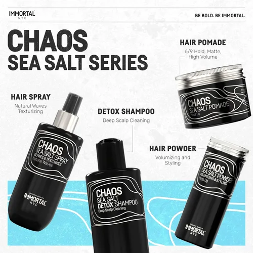 Vista 25 de Immortal NYC Ceras para el cabello para hombres – Aventus Extra Strong Hold, cera para el cabello de bajo brillo – Base de agua para hombre, sin