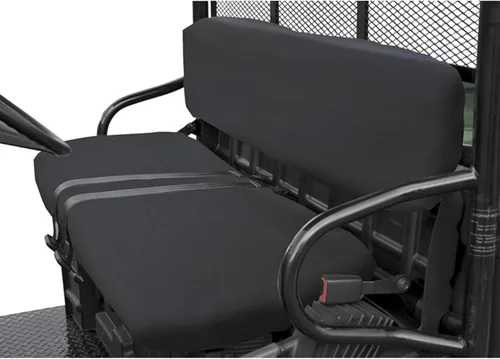 Vista 3 de Cubierta para asiento de banco UTV QuadGear de Classic Accessories, Compatible con Kawasaki Mule 4000/4010 (Modelos 2015 y más antiguos), Negro
