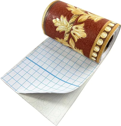 Vista 2 de Moyishi Papel de pared 3D de peonía real de 16.4 ft, fácil de aplicar (rojo oscuro)