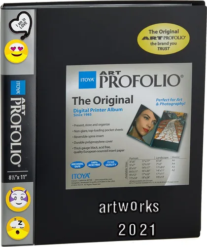 Vista 5 de Itoya Archival Art Profolio - Libro de presentación de 60 páginas de bolsillo de 8.5 x 11 pulgadas, 120 vistas)