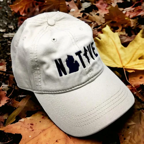 Vista 3 de Michigan Native - Gorra de béisbol de seis paneles sin estructurar para hombre, gorra de ajuste de gancho y bucle, talla única (piedra), Piedra