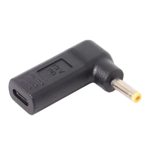 Vista 15 de chenyang Adaptador convertidor de disparador de emulador USB C a DC 2.5x0.7MM PD 65W
