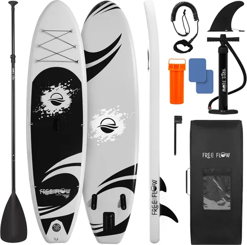 Vista 10 de SereneLife Inflatable Stand Up Paddle Board - Wide Stable Design, Non-Slip Deck for Adults & Youth with Premium Paddle Board Accessories: Carry Bag