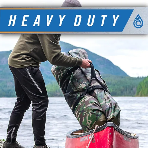 Vista 3 de AquaQuest Bolsa de lona blanca 100% impermeable, resistente, versátil y cómoda Bolsa protectora duradera para viajes, deportes, motocicleta