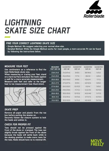 Vista 7 de Rollerblade Lightning - Patines en línea urbanos para hombre, color negro y lima