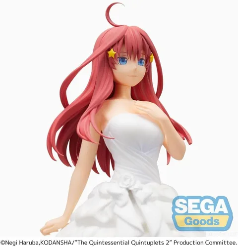 Vista 6 de SEGA Los quintillizos por excelencia 2 Figura SPM Itsuki Nakano Novia Ver.