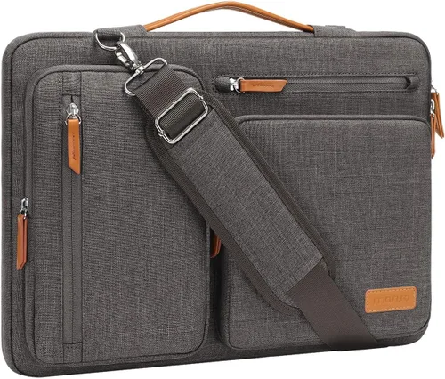 Vista 25 de MOSISO Bolsa de hombro protectora 360 para laptop, bolsa de computadora de 13 a 13.3 pulgadas compatible con MacBook, HP, Dell, Lenovo, Asus