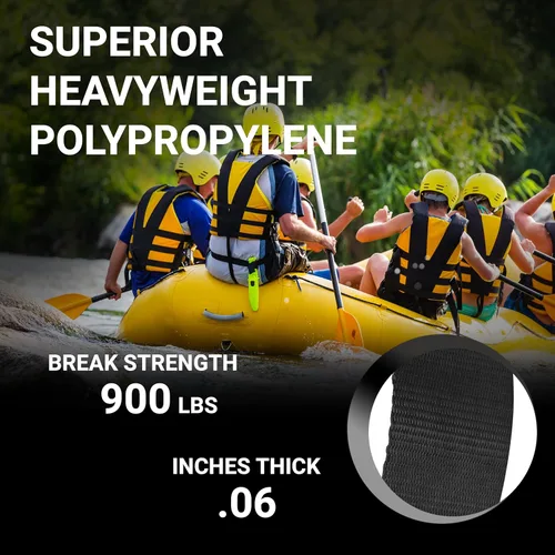 Vista 3 de Strapworks - Correa de polipropileno resistente para el aire libre, reparación DIY