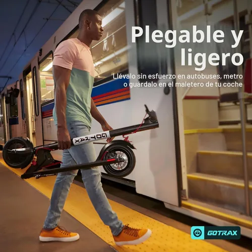 Vista 3 de Gotrax GXL V2 Electric Scooter for Adult, 8.5" Solid Tire Max 12 Mile 15.5Mph Speed Powered By 250W Motor, Foldable Commuting E Scooter for Adult