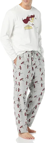 Vista 3 de Tienda Essentials Disney Marvel Star Wars - Conjunto de pijama de franela para hombre