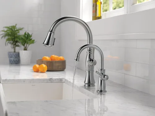 Vista 4 de DELTA FAUCET 1960-AR-DST Grifo tradicional para bebidas, acero inoxidable ártico