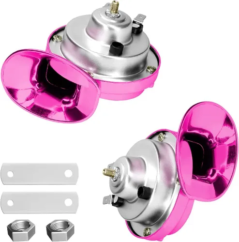 Vista 11 de Super Bocinas de Tren Ruidosas, Bocina de Caracol Eléctrica de Aire Duradera y Resistente al Agua para Coche, Kit de Reemplazo de Bocinas de Aire