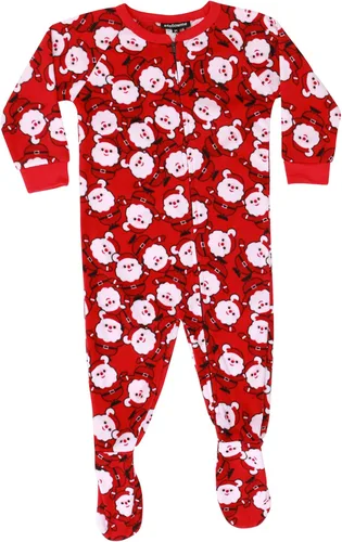 Vista 5 de followme Matching Christmas Pajamas for Family or Couples Santas Squad