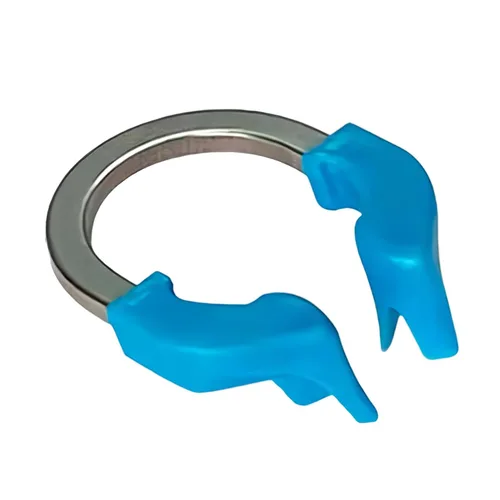 Vista 6 de Anillo de abrazadera de matrices dentales, anillo separador de anillo de sujeción elástico de níquel R2, clips de matriz contorneada seccional