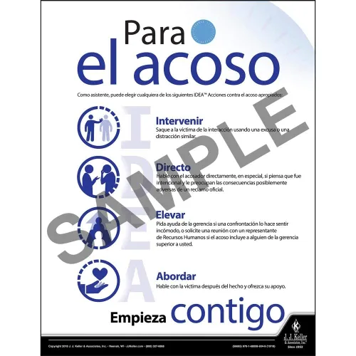 Vista 6 de Sexual Harassment Prevention Training Kit, English & Spanish, Helps Employees Address and Respond to Unwanted Sexual Harassment in The Workplace, J.