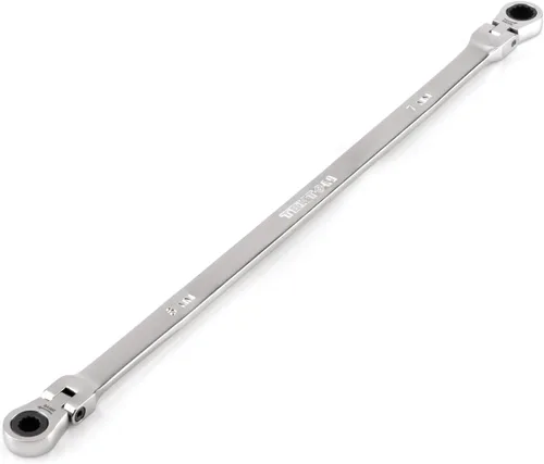 Vista 30 de TEKTON Llave de extremo de caja de trinquete de 1/2 x 9/16 pulgadas de largo con cabeza flexible de 12 puntos WRB36313