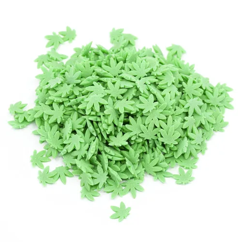 Vista 9 de The Sugar Lab Gránulos de hojas de cáñamo – Decoraciones comestibles de fiesta de marihuana – sin CBD y THC – Decoración de pasteles y cobertura