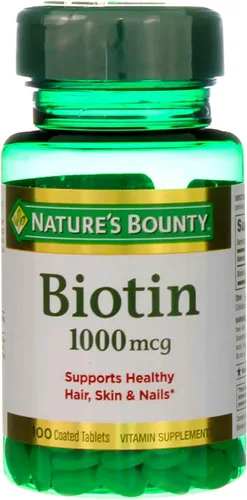Vista 6 de Nature's Bounty Energy Health Comprimidos recubiertos de biotina, 1000 mcg, 100 unidades (1 paquete)