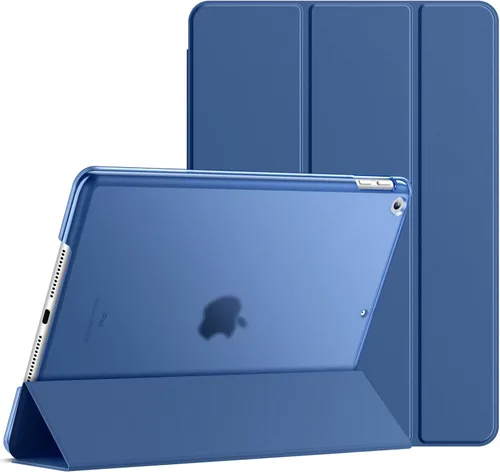 Vista 18 de JETech Funda para iPad de 10.2 pulgadas (modelo 2021/2020/2019, 9/8/7 generación), cubierta con activación/suspensión automática (beige)