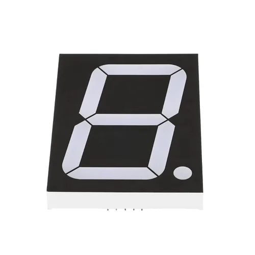 Vista 3 de PATIKIL Tubo digital de pantalla LED, ánodo común de 7 segmentos, 10 pines, 1 broca, 7,2 V, 4 pulgadas, módulo de pantalla LED de altura de dígitos