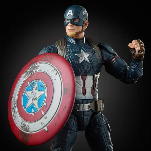 Vista 5 de Marvel Legends Captain America Worthy Avengers Endgame Walmart Exclusive