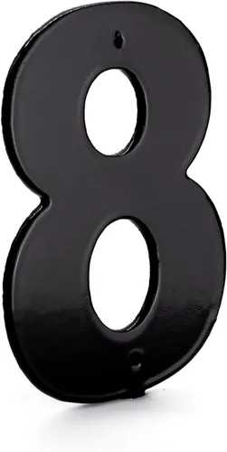 Vista 11 de Montague Metal Products - Números de casa individuales, escritos en letra Helvetica