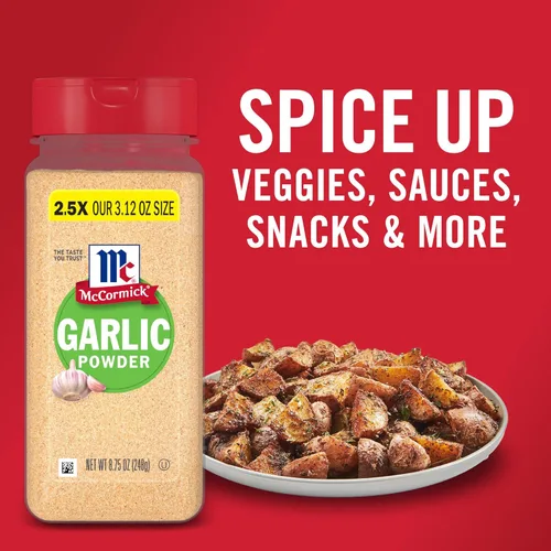Vista 9 de McCormick ajo en polvo, 8.75 onzas.