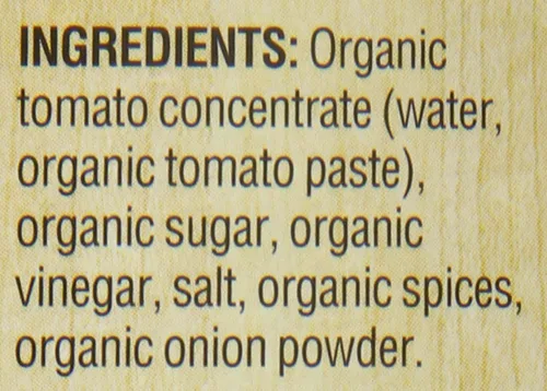 Vista 4 de Woodstock Ketchup de tomate orgánico - Caja de 12 - 20 oz.