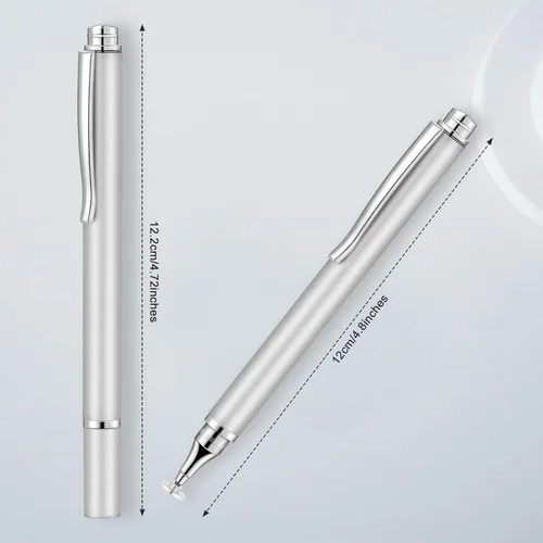Vista 2 de 8 lápices capacitivos para pantalla táctil, lápiz capacitivo universal de punta fina para la mayoría de dispositivos inteligentes de pantalla