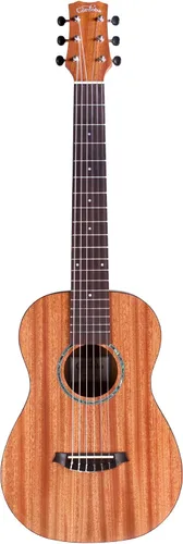 Vista 2 de Cordoba Mini II M, caoba, cuerpo pequeño, guitarra de cuerdas de nailon