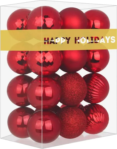 Vista 17 de GameXcel - esferas de Navidad para el árbol de Navidad - Decoraciones navideñas que no se rompen, unas perfectas esferas colgantes