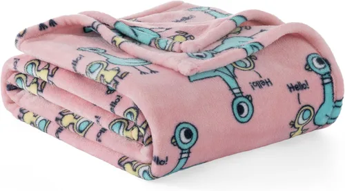 Vista 16 de Berkshire Peanuts® VelvetLoft® - Manta extragrande para niños con el adorable personaje de Snoopy de peluche, clase de arte de Snoopy de Peanuts