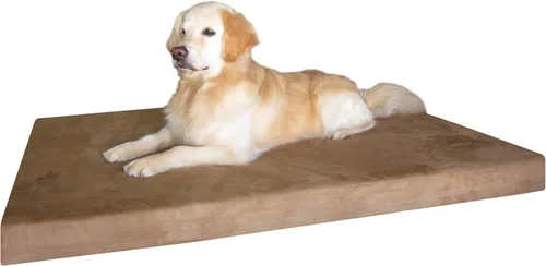 Vista 47 de Dogbed4less Cama ortopédica para perros con espuma viscoelástica para mascotas medianas y grandes, forro impermeable con cubierta externa de nailon