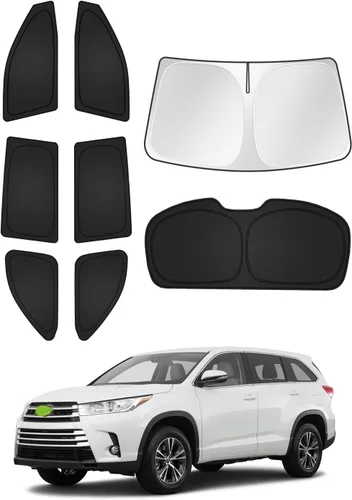 Vista 145 de Canvcle Parasol para parabrisas para Jeep Wrangler JL 2018-2026, accesorios gruesos de 6 capas para Jeep Gladiator JL/2020-2026, protector