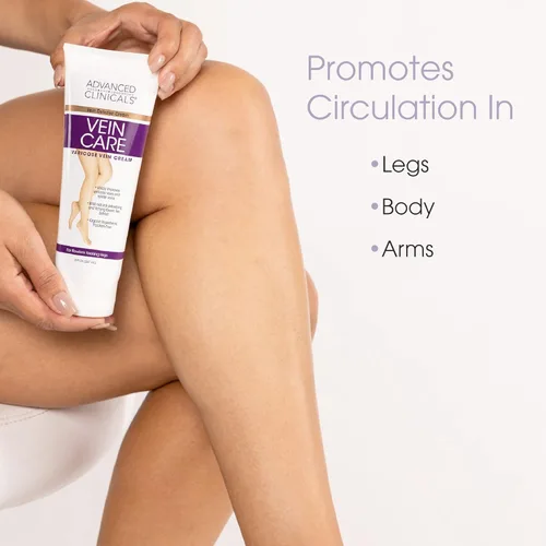 Vista 2 de Advanced clinicals set de crema para venas