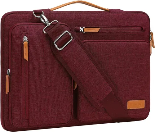 Vista 20 de MOSISO Bolsa de hombro protectora 360 para laptop, bolsa de computadora de 13 a 13.3 pulgadas compatible con MacBook, HP, Dell, Lenovo, Asus